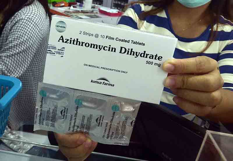 Obat azithromycin dihydrate 500 mg kimia farma